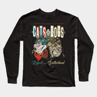 Cats and Dogs Long Sleeve T-Shirt